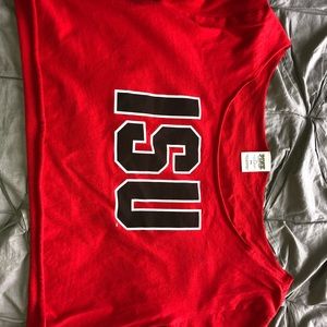 Cropped Illinois State shirt